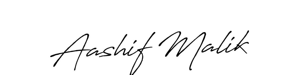 Antro_Vectra_Bolder is a professional signature style that is perfect for those who want to add a touch of class to their signature. It is also a great choice for those who want to make their signature more unique. Get Aashif Malik name to fancy signature for free. Aashif Malik signature style 7 images and pictures png