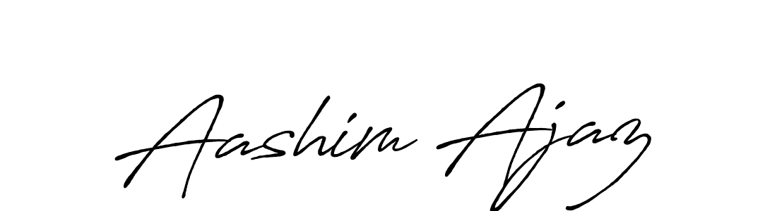 Use a signature maker to create a handwritten signature online. With this signature software, you can design (Antro_Vectra_Bolder) your own signature for name Aashim Ajaz. Aashim Ajaz signature style 7 images and pictures png