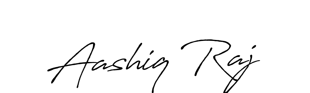 Also we have Aashiq Raj name is the best signature style. Create professional handwritten signature collection using Antro_Vectra_Bolder autograph style. Aashiq Raj signature style 7 images and pictures png