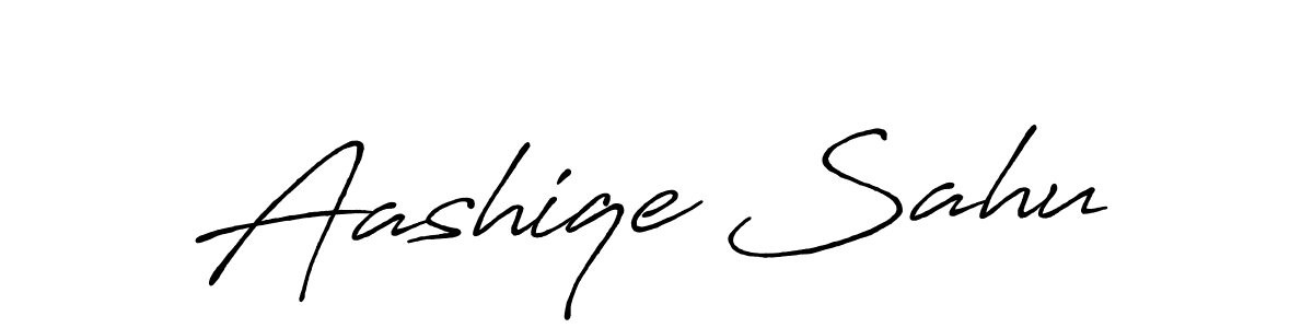 Make a short Aashiqe Sahu signature style. Manage your documents anywhere anytime using Antro_Vectra_Bolder. Create and add eSignatures, submit forms, share and send files easily. Aashiqe Sahu signature style 7 images and pictures png