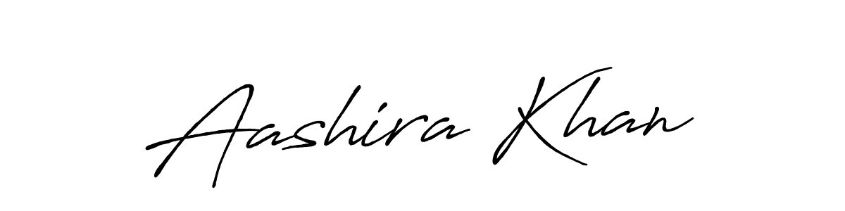 Use a signature maker to create a handwritten signature online. With this signature software, you can design (Antro_Vectra_Bolder) your own signature for name Aashira Khan. Aashira Khan signature style 7 images and pictures png