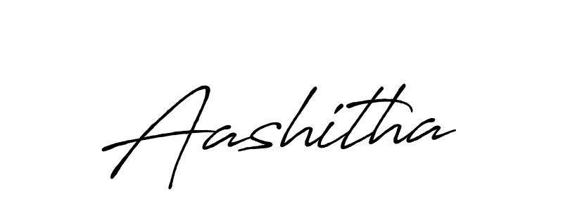 Use a signature maker to create a handwritten signature online. With this signature software, you can design (Antro_Vectra_Bolder) your own signature for name Aashitha. Aashitha signature style 7 images and pictures png