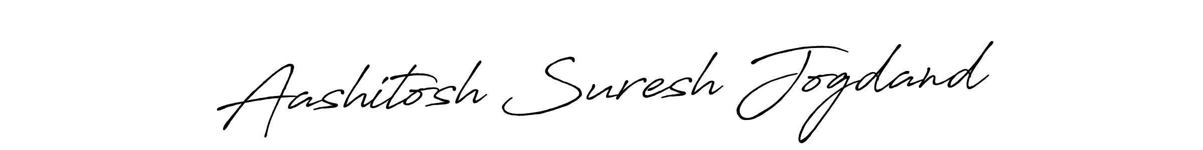Design your own signature with our free online signature maker. With this signature software, you can create a handwritten (Antro_Vectra_Bolder) signature for name Aashitosh Suresh Jogdand. Aashitosh Suresh Jogdand signature style 7 images and pictures png