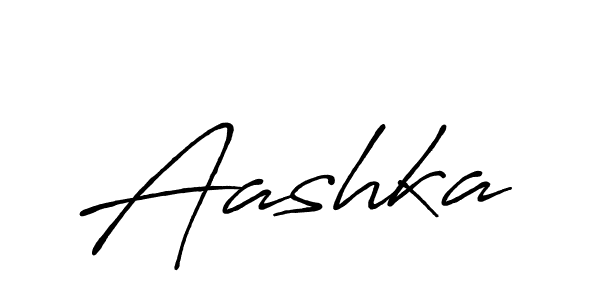 Also we have Aashka name is the best signature style. Create professional handwritten signature collection using Antro_Vectra_Bolder autograph style. Aashka signature style 7 images and pictures png