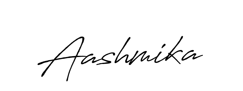 How to make Aashmika name signature. Use Antro_Vectra_Bolder style for creating short signs online. This is the latest handwritten sign. Aashmika signature style 7 images and pictures png