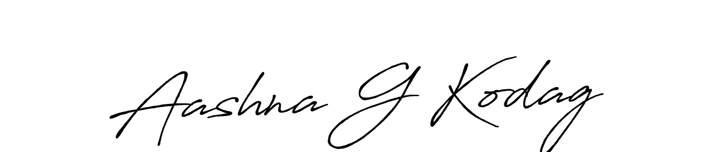 This is the best signature style for the Aashna G Kodag name. Also you like these signature font (Antro_Vectra_Bolder). Mix name signature. Aashna G Kodag signature style 7 images and pictures png