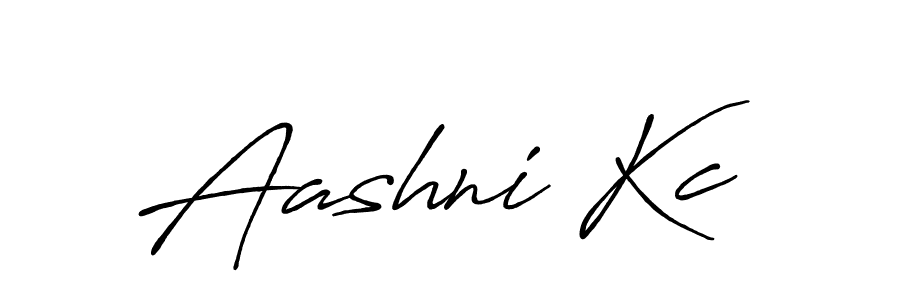 Use a signature maker to create a handwritten signature online. With this signature software, you can design (Antro_Vectra_Bolder) your own signature for name Aashni Kc. Aashni Kc signature style 7 images and pictures png