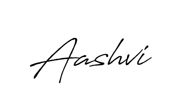 Design your own signature with our free online signature maker. With this signature software, you can create a handwritten (Antro_Vectra_Bolder) signature for name Aashvi. Aashvi signature style 7 images and pictures png