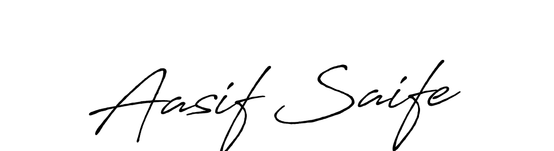 Design your own signature with our free online signature maker. With this signature software, you can create a handwritten (Antro_Vectra_Bolder) signature for name Aasif Saife. Aasif Saife signature style 7 images and pictures png