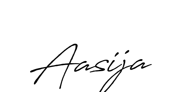 How to make Aasija signature? Antro_Vectra_Bolder is a professional autograph style. Create handwritten signature for Aasija name. Aasija signature style 7 images and pictures png