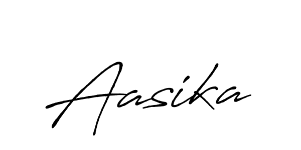 Design your own signature with our free online signature maker. With this signature software, you can create a handwritten (Antro_Vectra_Bolder) signature for name Aasika. Aasika signature style 7 images and pictures png
