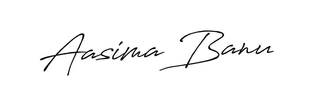 Antro_Vectra_Bolder is a professional signature style that is perfect for those who want to add a touch of class to their signature. It is also a great choice for those who want to make their signature more unique. Get Aasima Banu name to fancy signature for free. Aasima Banu signature style 7 images and pictures png