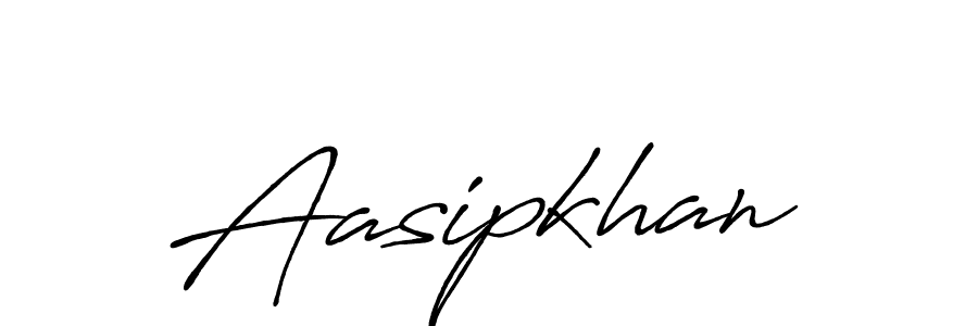 It looks lik you need a new signature style for name Aasipkhan. Design unique handwritten (Antro_Vectra_Bolder) signature with our free signature maker in just a few clicks. Aasipkhan signature style 7 images and pictures png