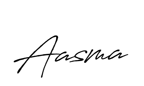 The best way (Antro_Vectra_Bolder) to make a short signature is to pick only two or three words in your name. The name Aasma include a total of six letters. For converting this name. Aasma signature style 7 images and pictures png