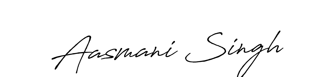 Once you've used our free online signature maker to create your best signature Antro_Vectra_Bolder style, it's time to enjoy all of the benefits that Aasmani Singh name signing documents. Aasmani Singh signature style 7 images and pictures png