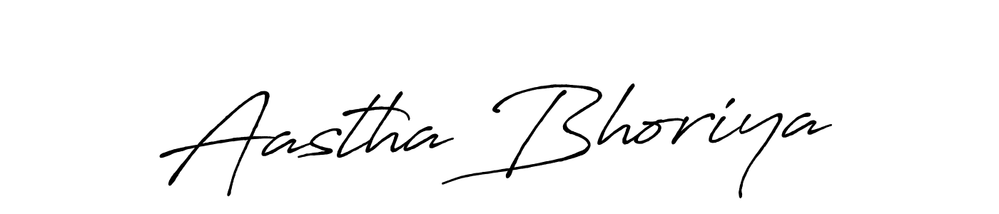 Also we have Aastha Bhoriya name is the best signature style. Create professional handwritten signature collection using Antro_Vectra_Bolder autograph style. Aastha Bhoriya signature style 7 images and pictures png