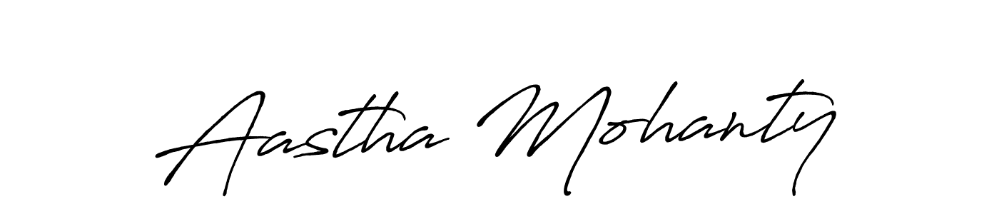 It looks lik you need a new signature style for name Aastha Mohanty. Design unique handwritten (Antro_Vectra_Bolder) signature with our free signature maker in just a few clicks. Aastha Mohanty signature style 7 images and pictures png