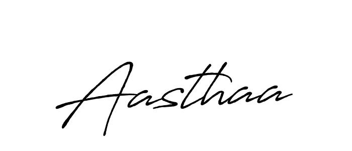 Design your own signature with our free online signature maker. With this signature software, you can create a handwritten (Antro_Vectra_Bolder) signature for name Aasthaa. Aasthaa signature style 7 images and pictures png