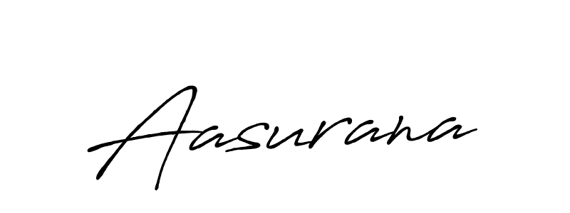 The best way (Antro_Vectra_Bolder) to make a short signature is to pick only two or three words in your name. The name Aasurana include a total of six letters. For converting this name. Aasurana signature style 7 images and pictures png