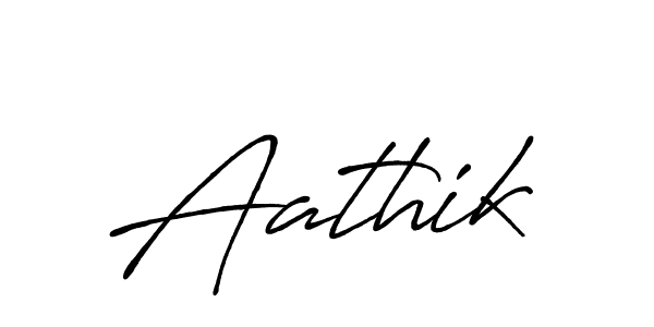 It looks lik you need a new signature style for name Aathik. Design unique handwritten (Antro_Vectra_Bolder) signature with our free signature maker in just a few clicks. Aathik signature style 7 images and pictures png