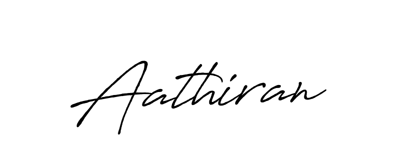 Make a beautiful signature design for name Aathiran. With this signature (Antro_Vectra_Bolder) style, you can create a handwritten signature for free. Aathiran signature style 7 images and pictures png