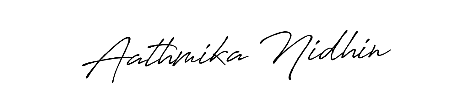 See photos of Aathmika Nidhin official signature by Spectra . Check more albums & portfolios. Read reviews & check more about Antro_Vectra_Bolder font. Aathmika Nidhin signature style 7 images and pictures png