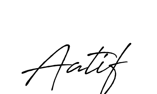 You should practise on your own different ways (Antro_Vectra_Bolder) to write your name (Aatif) in signature. don't let someone else do it for you. Aatif signature style 7 images and pictures png