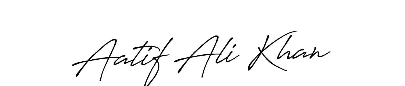 The best way (Antro_Vectra_Bolder) to make a short signature is to pick only two or three words in your name. The name Aatif Ali Khan include a total of six letters. For converting this name. Aatif Ali Khan signature style 7 images and pictures png