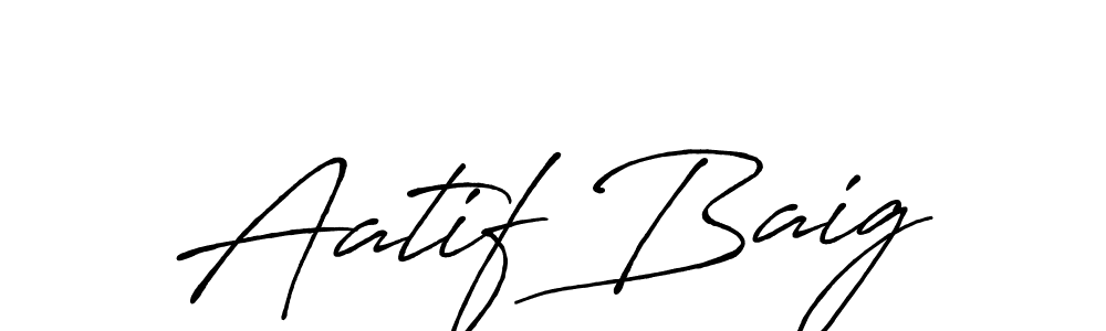 Once you've used our free online signature maker to create your best signature Antro_Vectra_Bolder style, it's time to enjoy all of the benefits that Aatif Baig name signing documents. Aatif Baig signature style 7 images and pictures png