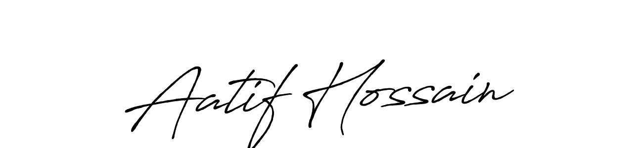 Similarly Antro_Vectra_Bolder is the best handwritten signature design. Signature creator online .You can use it as an online autograph creator for name Aatif Hossain. Aatif Hossain signature style 7 images and pictures png