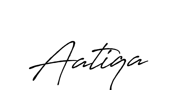 Similarly Antro_Vectra_Bolder is the best handwritten signature design. Signature creator online .You can use it as an online autograph creator for name Aatiqa. Aatiqa signature style 7 images and pictures png