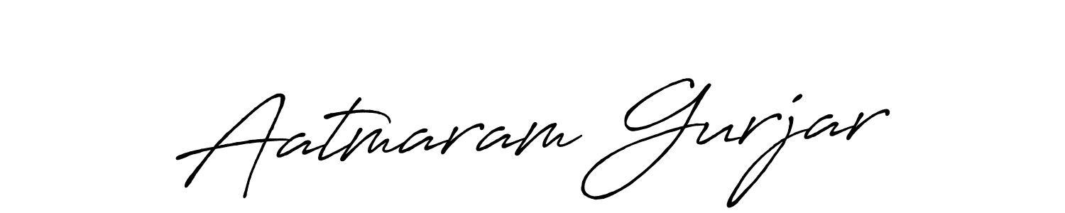 Use a signature maker to create a handwritten signature online. With this signature software, you can design (Antro_Vectra_Bolder) your own signature for name Aatmaram Gurjar. Aatmaram Gurjar signature style 7 images and pictures png