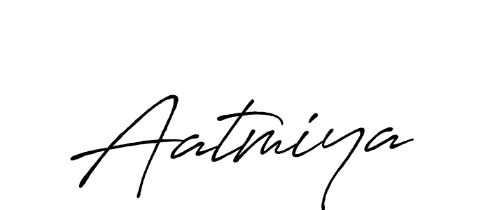 Also we have Aatmiya name is the best signature style. Create professional handwritten signature collection using Antro_Vectra_Bolder autograph style. Aatmiya signature style 7 images and pictures png