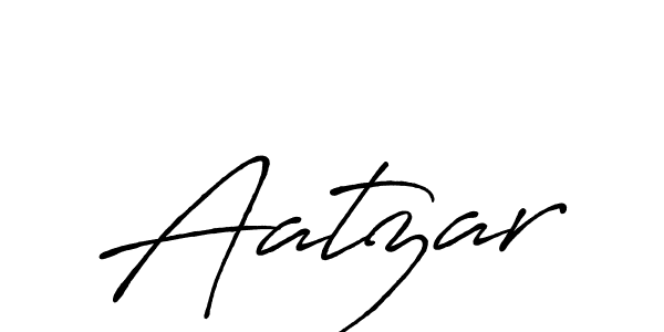 Make a beautiful signature design for name Aatzar. Use this online signature maker to create a handwritten signature for free. Aatzar signature style 7 images and pictures png