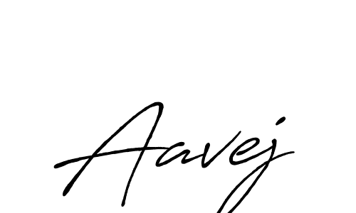 Design your own signature with our free online signature maker. With this signature software, you can create a handwritten (Antro_Vectra_Bolder) signature for name Aavej. Aavej signature style 7 images and pictures png