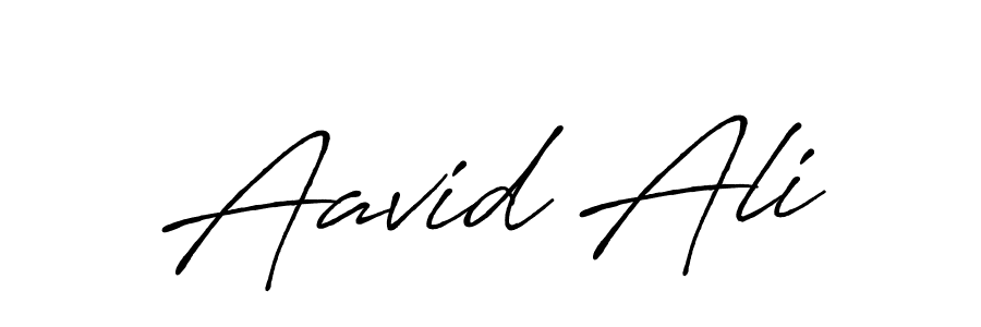 Also we have Aavid Ali name is the best signature style. Create professional handwritten signature collection using Antro_Vectra_Bolder autograph style. Aavid Ali signature style 7 images and pictures png