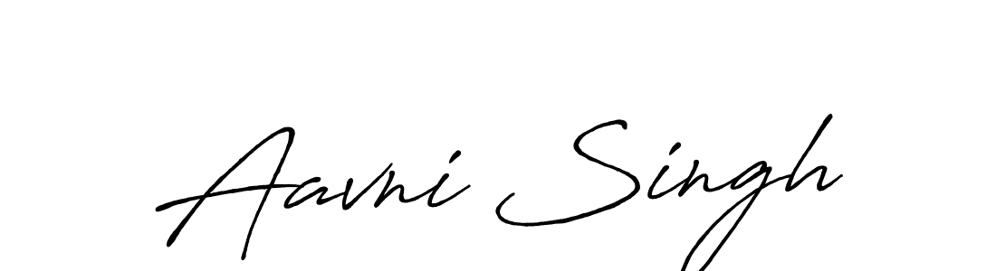 Make a beautiful signature design for name Aavni Singh. Use this online signature maker to create a handwritten signature for free. Aavni Singh signature style 7 images and pictures png