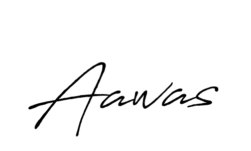 Use a signature maker to create a handwritten signature online. With this signature software, you can design (Antro_Vectra_Bolder) your own signature for name Aawas. Aawas signature style 7 images and pictures png