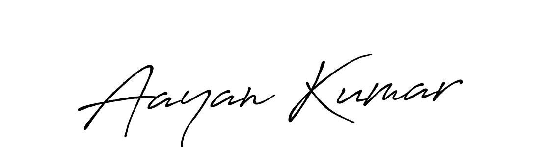 Aayan Kumar stylish signature style. Best Handwritten Sign (Antro_Vectra_Bolder) for my name. Handwritten Signature Collection Ideas for my name Aayan Kumar. Aayan Kumar signature style 7 images and pictures png