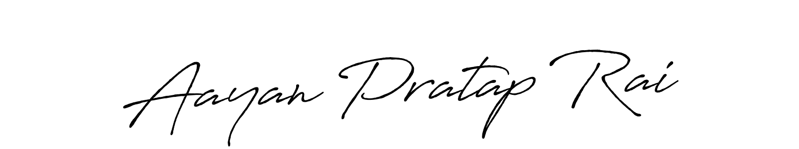 Aayan Pratap Rai stylish signature style. Best Handwritten Sign (Antro_Vectra_Bolder) for my name. Handwritten Signature Collection Ideas for my name Aayan Pratap Rai. Aayan Pratap Rai signature style 7 images and pictures png