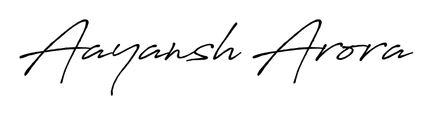 This is the best signature style for the Aayansh Arora name. Also you like these signature font (Antro_Vectra_Bolder). Mix name signature. Aayansh Arora signature style 7 images and pictures png