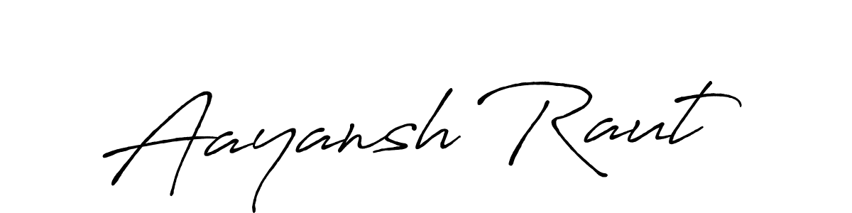 Make a beautiful signature design for name Aayansh Raut. Use this online signature maker to create a handwritten signature for free. Aayansh Raut signature style 7 images and pictures png