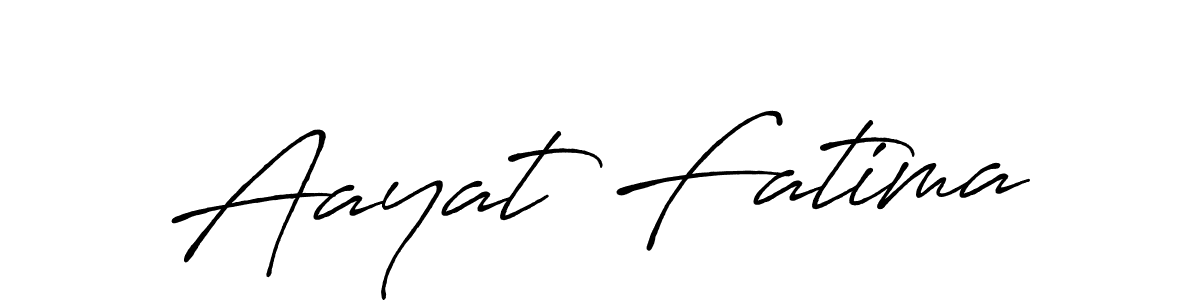 The best way (Antro_Vectra_Bolder) to make a short signature is to pick only two or three words in your name. The name Aayat Fatima include a total of six letters. For converting this name. Aayat Fatima signature style 7 images and pictures png