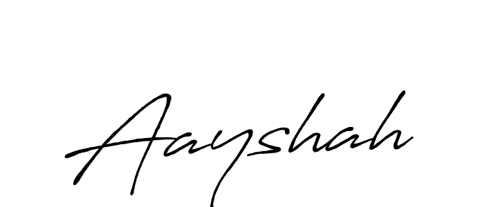 Also we have Aayshah name is the best signature style. Create professional handwritten signature collection using Antro_Vectra_Bolder autograph style. Aayshah signature style 7 images and pictures png