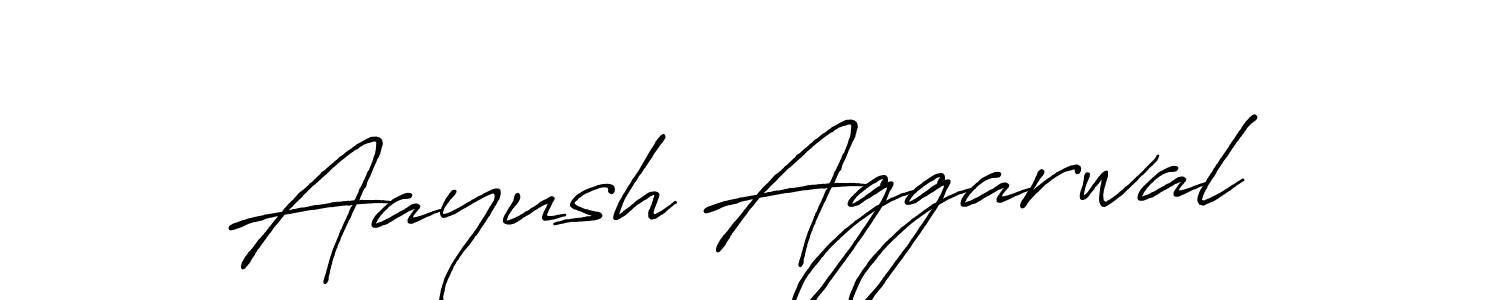 Also we have Aayush Aggarwal name is the best signature style. Create professional handwritten signature collection using Antro_Vectra_Bolder autograph style. Aayush Aggarwal signature style 7 images and pictures png