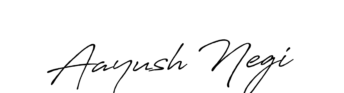 Make a beautiful signature design for name Aayush Negi. Use this online signature maker to create a handwritten signature for free. Aayush Negi signature style 7 images and pictures png