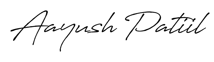 Build your personal autograph collection for name Aayush Patiil with Antro_Vectra_Bolder design. Browse, select, and save your favorites. Aayush Patiil signature style 7 images and pictures png