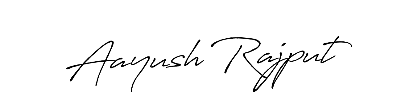 The best way (Antro_Vectra_Bolder) to make a short signature is to pick only two or three words in your name. The name Aayush Rajput include a total of six letters. For converting this name. Aayush Rajput signature style 7 images and pictures png