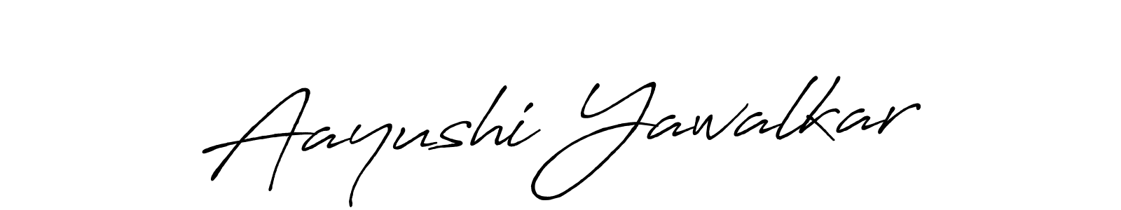 Here are the top 10 professional signature styles for the name Aayushi Yawalkar. These are the best autograph styles you can use for your name. Aayushi Yawalkar signature style 7 images and pictures png