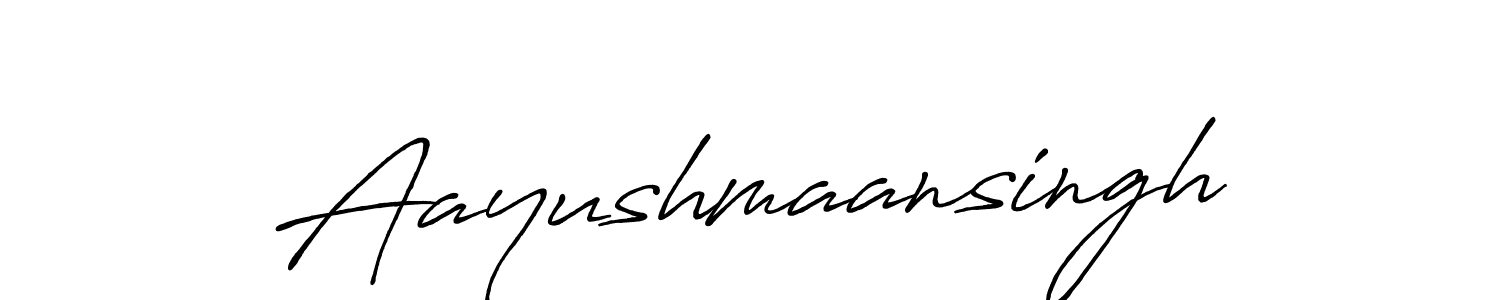 Similarly Antro_Vectra_Bolder is the best handwritten signature design. Signature creator online .You can use it as an online autograph creator for name Aayushmaansingh. Aayushmaansingh signature style 7 images and pictures png
